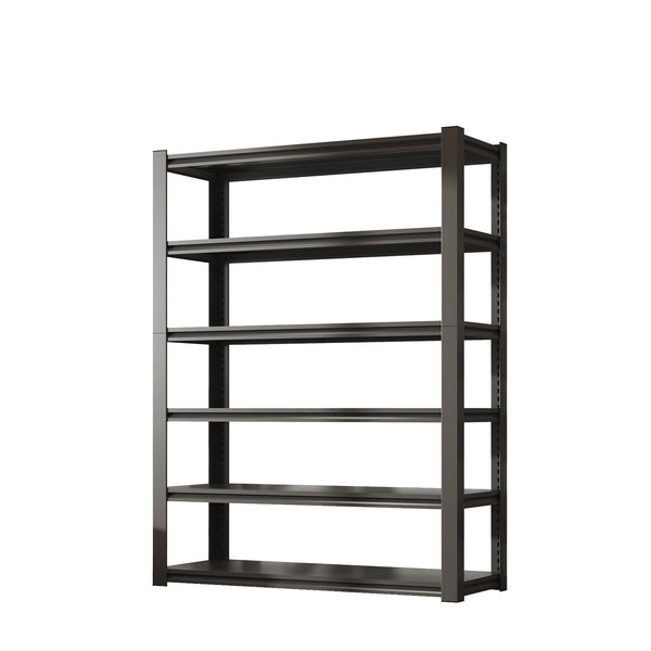 English Elm 82"H 6-Tier Metal Shelves - 2400LB Heavy Duty Adjustable Garage Rack, Easy Tool-Free Assembly, Versatile Storage T2398P252494