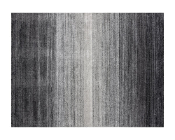 Sunpan Lagos Hand-Loomed Wool-Blend Rug - Artisan-Crafted Ombre Design for a Stunning Home Transformation Grey