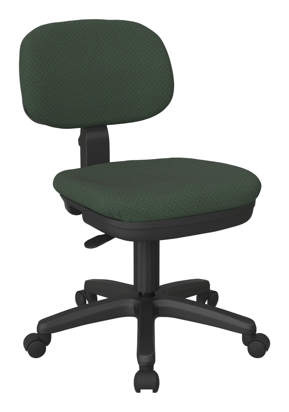 OSP Home Furnishings Basic Task Chair with Pneumatic Height Adjustment Swivel Seat for Home Office Use SC117-106