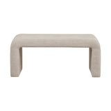 INK+IVY Steve Casual Boucle Waterfall Bench II105-0562 Beige