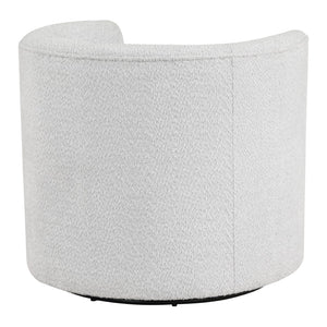 OSP Home Furnishings Cleo Swivel Chair Fog Fog