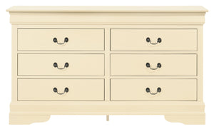 English Elm Louisphillipe G02175-D Beige Dresser - Classic Elegance, Durable Design & Ample Storage For Bedrooms B078107853