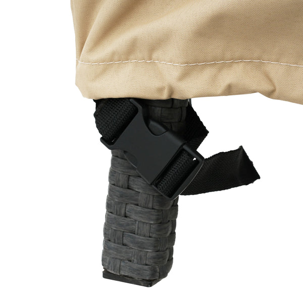 English Elm Christopher Knight Home® - Shield Outdoor Loveseat Sofa Cover - Durable, Stylish Beige Protection With Secure Fit & Airflow N775P291483B