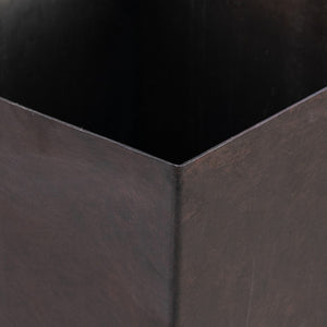 English Elm Outsunny Set Of 3 Tall Planters – 28" Versatile Indoor/Outdoor Flower Pots With Drainage Holes W2225P174479-GIGA