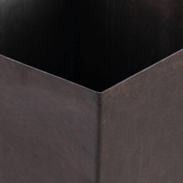 English Elm Outsunny Set Of 3 Tall Planters – 28" Versatile Indoor/Outdoor Flower Pots With Drainage Holes W2225P174479-GIGA