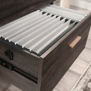 English Elm Lateral File - Sleek Black Finish For Modern Office Storage, Secure & Space-Saving Design Solutions B356P367784