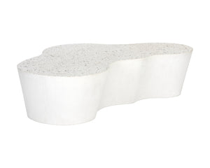 Sunpan Ava Coffee Table - Contemporary Concrete Design with Unique Finish for Modern Living Spaces Terrazzo