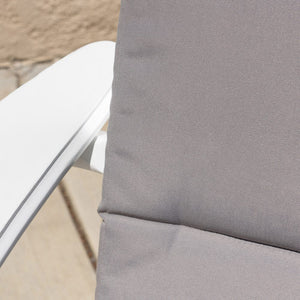 English Elm Christopher Knight Home® - Chair Cushion - Stylish Gray Adirondack Seat Pad For Outdoor Comfort & Easy Maintenance, 48.25" L N769P577024G