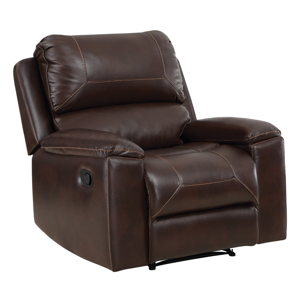 OSP Home Furnishings Santiago Recliner  Espresso