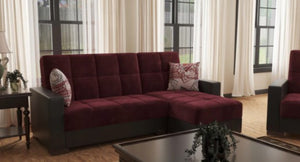 English Elm Primenest Nimbusflow Convertible Chaise Lounge With Storage - Stylish & Comfortable Sleeper Sofa B030P303531-GIGA