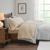 True North by Sleep Philosophy Micro Fleece Casual Sheet Set SHET20-742 Khaki