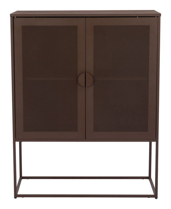 Lazaro Cabinet Bronze 109749 Zuo Modern