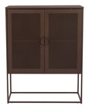 Lazaro Cabinet Bronze 109749 Zuo Modern