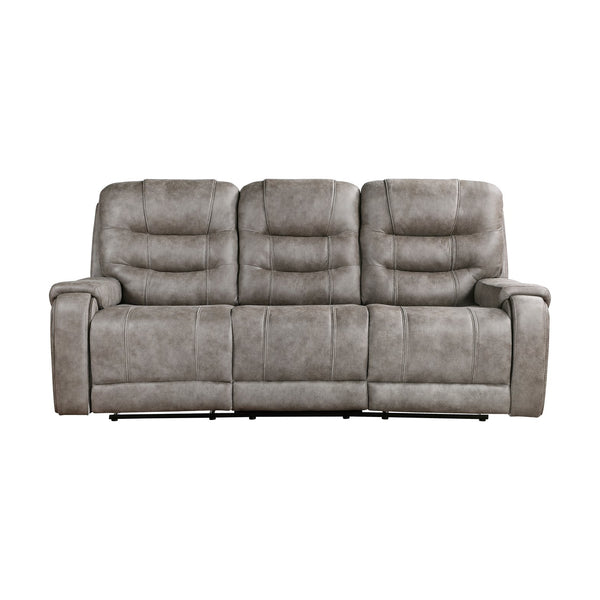 English Elm Modern Dual Reclining Sofa with Pocket Coil Cushions and Microfiber Upholstery B011P228255