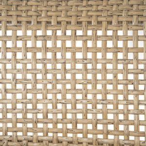 English Elm Christopher Knight Home® - Amaris Acacia Outdoor Dining Chairs Set of 2 with Teak Finish & Wicker Accents, Weather‑Resistant Comfort N775P237216T