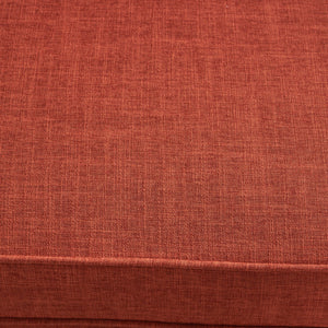 English Elm Christopher Knight Home® - LOVESEAT Elegant Two-Seater with Button-Tufting and Rolled Arms, 100% Polyester Fabric Comfort Orange 61035.00MORG