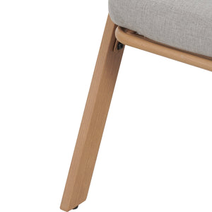 English Elm Christopher Knight Home® - Patio Weather-Resistant Wicker Chairs with Removable Water-Repellent Cushions, Durable Steel Frame Set Grey,Teak 39.5 L x 27 W x 16.5 H N776P271809L