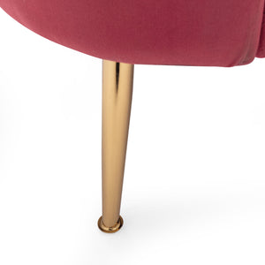 English Elm Christopher Knight Home® - 3 Seater Sofa - Modern Glam Velvet Couch With Gold Legs For Stylish Comfort In Any Living Space 70395.00ABERR_70395.00BBERR