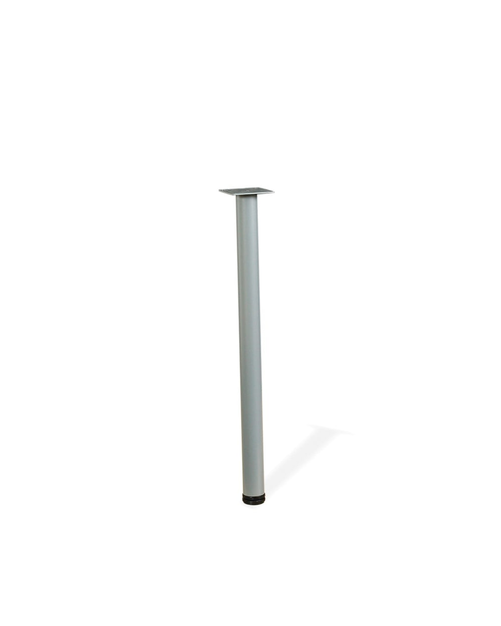 OSP Home Furnishings Pace Tables Post Leg Heavy Duty Powder Coated Support for Modern Commercial Interiors PAC-LEGPOST-MET