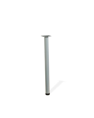 OSP Home Furnishings Pace Tables Post Leg Heavy Duty Powder Coated Support for Modern Commercial Interiors PAC-LEGPOST-MET