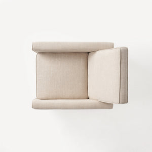 English Elm Christopher Knight Home® - Light Beige Linen Push Back Chair with Plush Padding, Ergonomic Recline, Durable Frame for Home Comfort 52422.00FLBEI