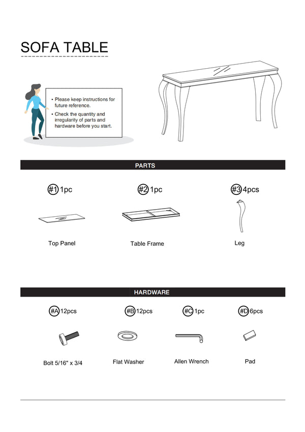 English Elm Glam Stainless Steel Coffee Table with Beveled Tempered Glass Top and Elegant Cabriole-Style Legs Silver,White 59 L x 21 W x 4 H B011S01178