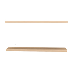 English Elm Greer Floating Shelf Set Of 2 In Light Pine - Modern, Space-Saving Design For Stylish Décor Display B128P245002