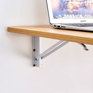 English Elm Laundry Wall-Mounted Folding Table - Space-Saving Work Surface For Home Office, Kitchen, And More! W3226P278935