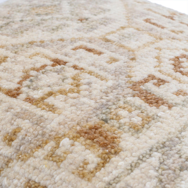 Surya Affleck Accent Pillow - Luxurious 18"L X 18"W Wool & Cotton Blend For Elegant Home Decor Upgrade Beige Wool,Cotton Afl001-2222d