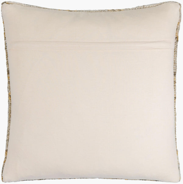 Surya Affleck Accent Pillow - Luxurious 18"L X 18"W Wool & Cotton Blend For Elegant Home Decor Upgrade Sage Wool,Cotton Afl002-1818