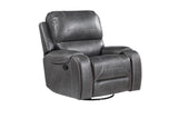 Steve Silver Keily Gray Manual Recliner KE800CG