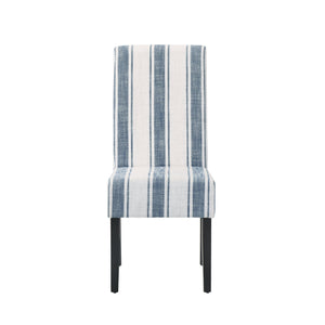 English Elm Christopher Knight Home® - DINING Chair with Plush Fabric Upholstery, Rubberwood Legs, Contemporary Minimalist Comfort and Style Blue 60162.00DBLULNN