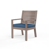 Laguna Dining Chair in Canvas Skyline, No Welt SW3501-1-14091 Sunset West