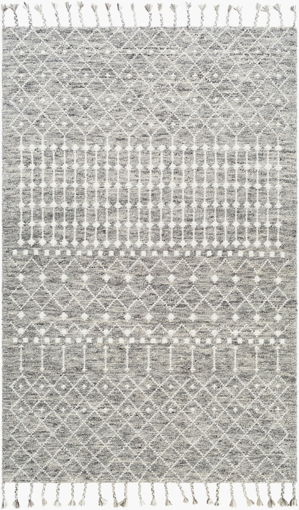 Surya Agadir 2' X 3' Handmade Nz Wool Rug - Elegant Global Design, Durable & Charming For Any Room! Beige Nz Wool Agd1001-23