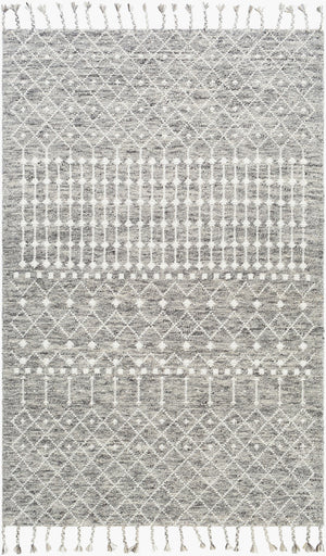 Surya Agadir 2' X 3' Handmade Nz Wool Rug - Elegant Global Design, Durable & Charming For Any Room! Beige Nz Wool Agd1001-23