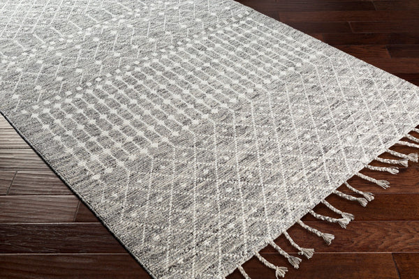 Surya Agadir 2' X 3' Handmade Nz Wool Rug - Elegant Global Design, Durable & Charming For Any Room! Beige Nz Wool Agd1001-23