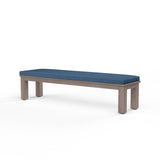 Laguna Dining Bench in Spectrum Indigo, No Welt SW3501-BNCH-48080 Sunset West