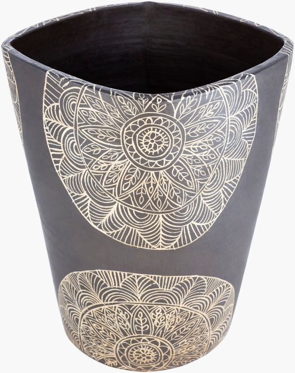 Surya Argil Terracotta Artisan Planter Handcrafted Earthy Decor for Shelves and Entryways AGI-004