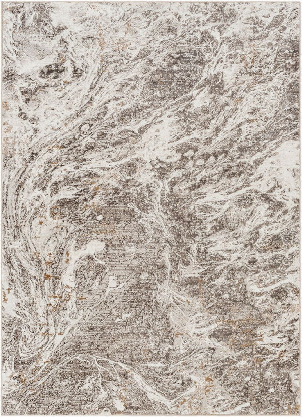 Livabliss Allegro Plus Machine Woven Polyester Area Rug for Modern Living and Dining Spaces Light Gray, Cha 12' x 15' AGP2300-1215
