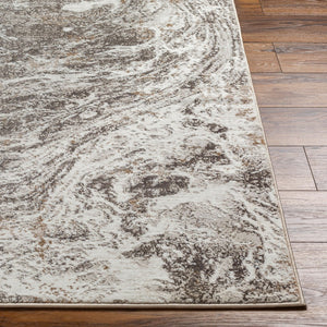 Livabliss Allegro Plus Machine Woven Polyester Area Rug for Modern Living and Dining Spaces Light Gray, Cha 12' x 15' AGP2300-1215