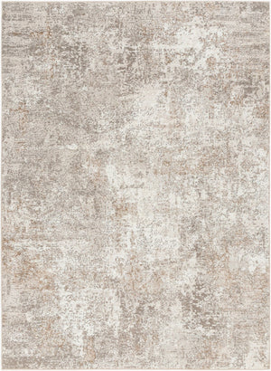 Livabliss Allegro Plus Contemporary Polyester Area Rug Woven in Turkey for Large Living Spaces Ivory, Light Gr 10' x 14' AGP2302-1014
