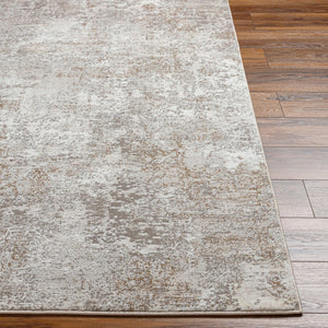 Livabliss Allegro Plus Contemporary Polyester Area Rug Woven in Turkey for Large Living Spaces Ivory, Light Gr 10' x 14' AGP2302-1014