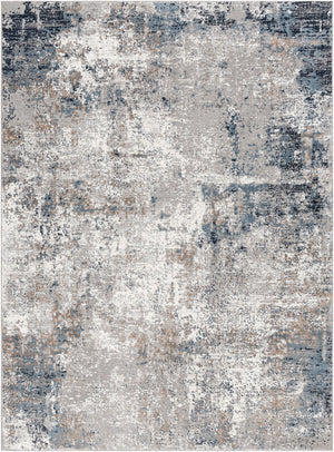 Livabliss Allegro Plus Turkish Machine Woven Polyester Area Rug for Large Living Spaces Ivory, Medium G 5'3" x 7'3" AGP2303-5373