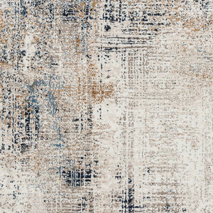 Livabliss Allegro Geometric Machine Woven Polyester Area Rug for Modern Living and Dining Spaces Light Gray, Med 5'3" x 7'3" AGP2306-5373