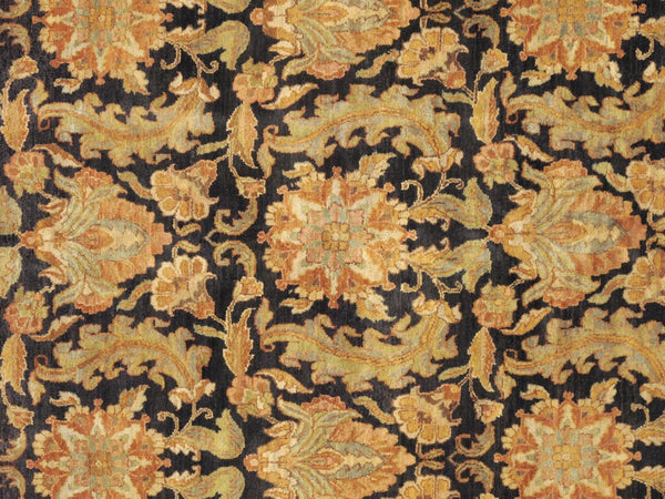 Pasargad Home Mogul Art Agra Hand-knotted Wool Area Rug In Elegant Red Floral Design For Indoors   024565