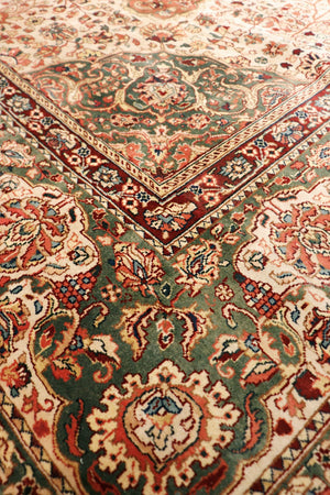 Pasargad Home Agra Collection Hand-knotted Lamb's Wool Area Rug – Timeless Elegance For Any Space   Ph-260 10x11