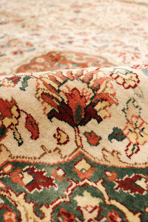 Pasargad Home Agra Collection Hand-knotted Lamb's Wool Area Rug – Timeless Elegance For Any Space   Ph-260 10x10