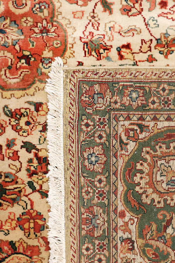 Pasargad Home Agra Collection Hand-knotted Lamb's Wool Area Rug – Timeless Elegance For Any Space   Ph-260 10x10