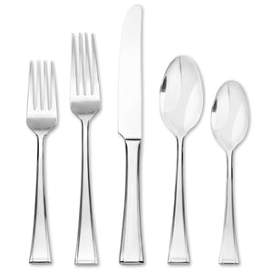 Lenox Hampton Forge Ainsleigh Satin 18/0 5 Piece Display Set Multi, STAINLESS METAL 422B0053RM