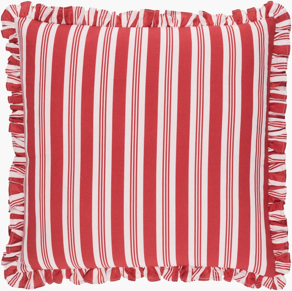 Livabliss Augusta Cotton Flax Woven Throw Pillow Turkish Farmhouse Texture for Sofas and Beds AGU003-1818P